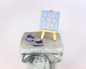 S.A.D. Reversible Mini Painting Blue #2