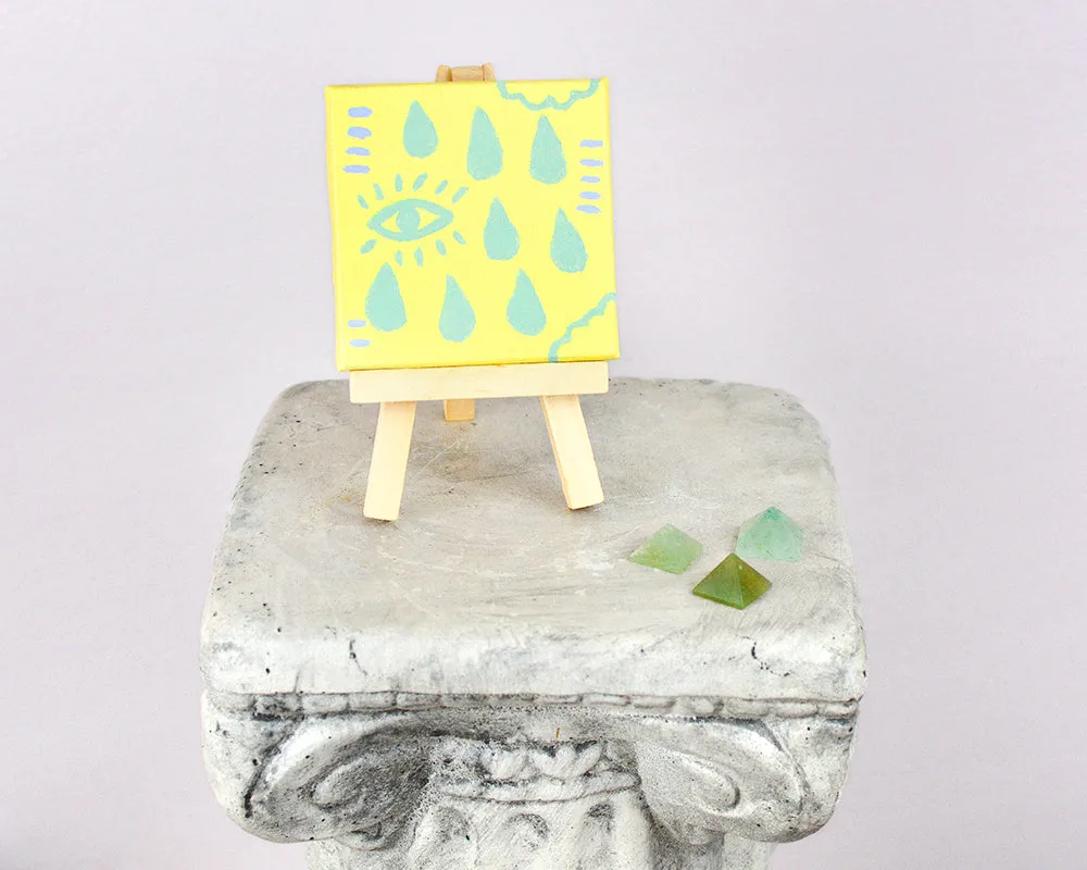 S.A.D. Reversible Mini Painting Yellow #3