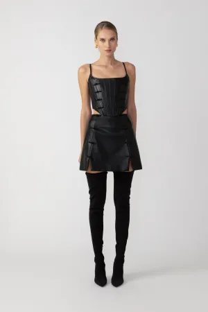 Sadie Faux Leather Skirt