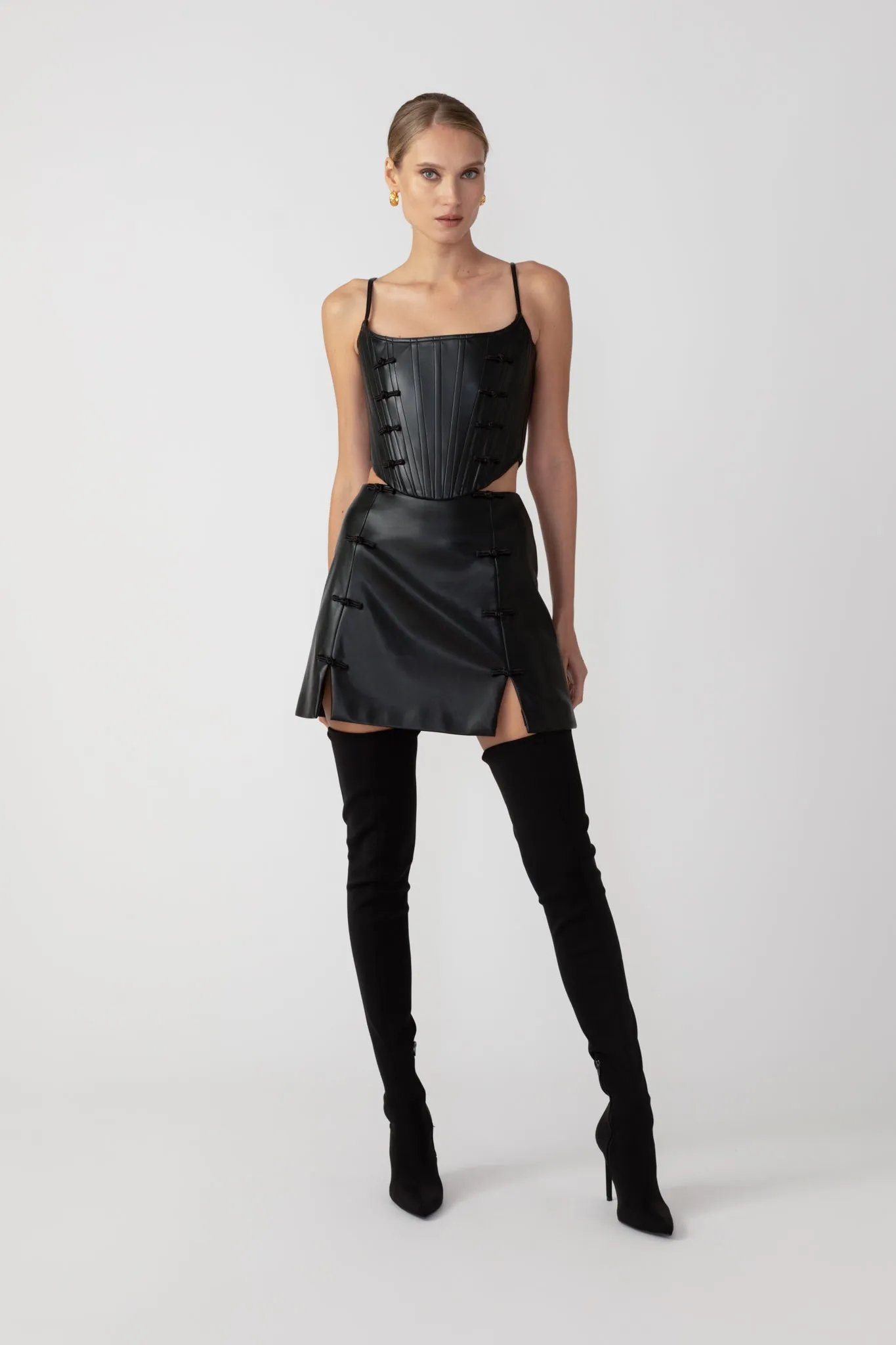 Sadie Faux Leather Skirt