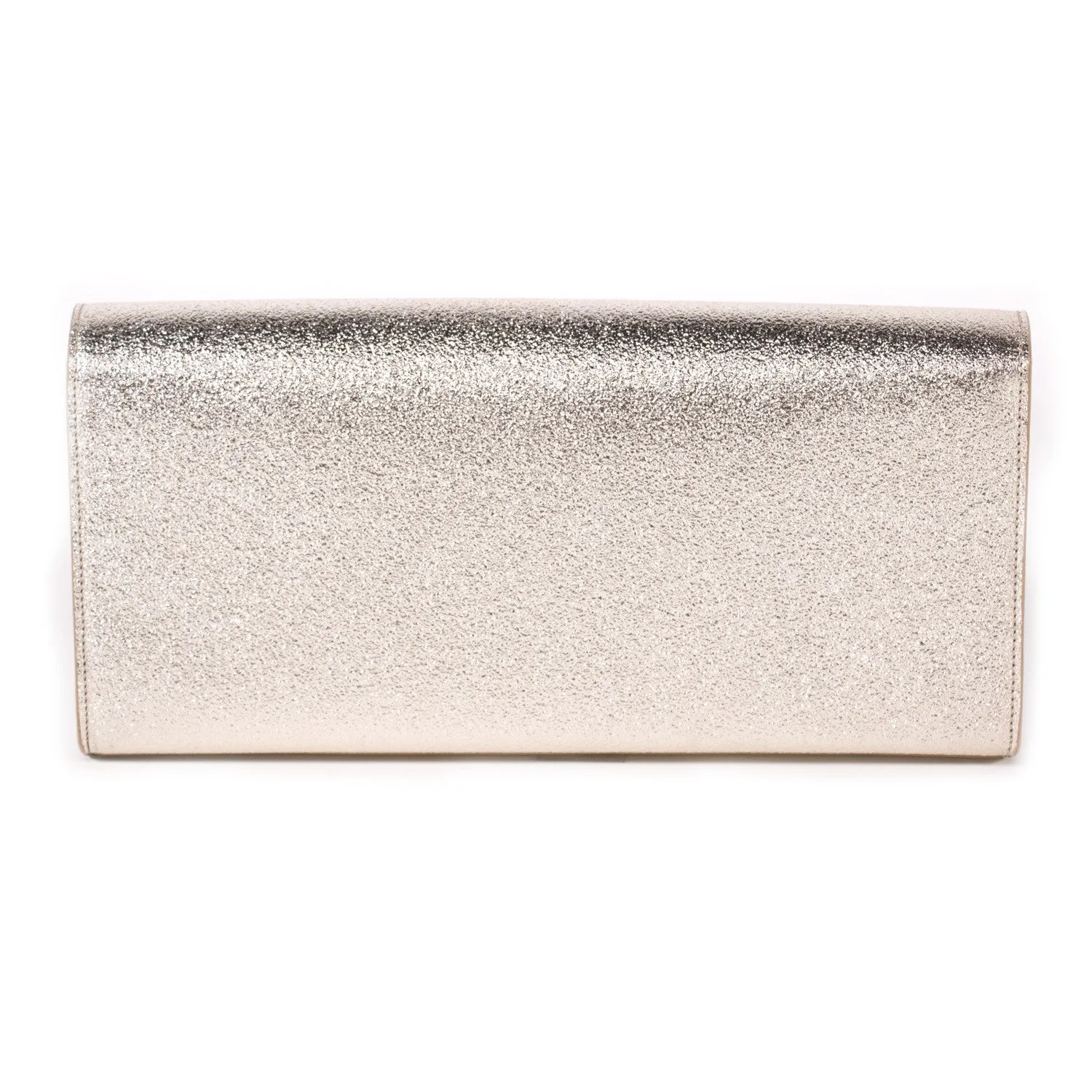 Saint Laurent Monogram Metallic Clutch