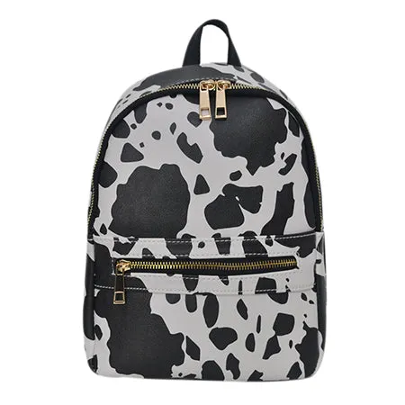 !SALE! Black Cow NGIL Faux Leather Mini Backpack