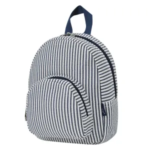 Seersucker Navy NGIL Mini Backpack