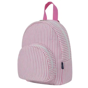 Seersucker Pink NGIL Mini Backpack