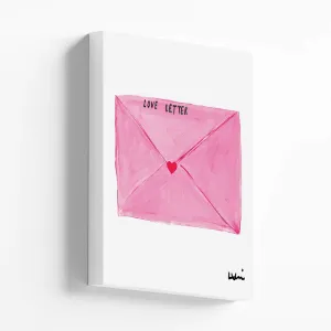 Sending You a Love Note Mini Canvas