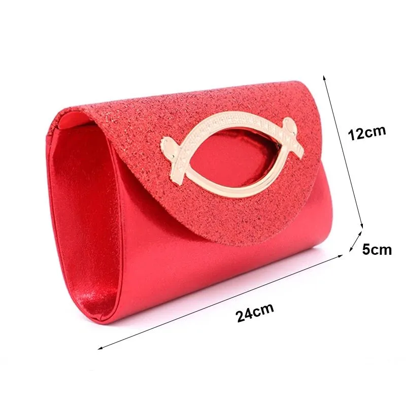 Sequin Clutch Purse Bag Evening Female Wedding Party Handbag