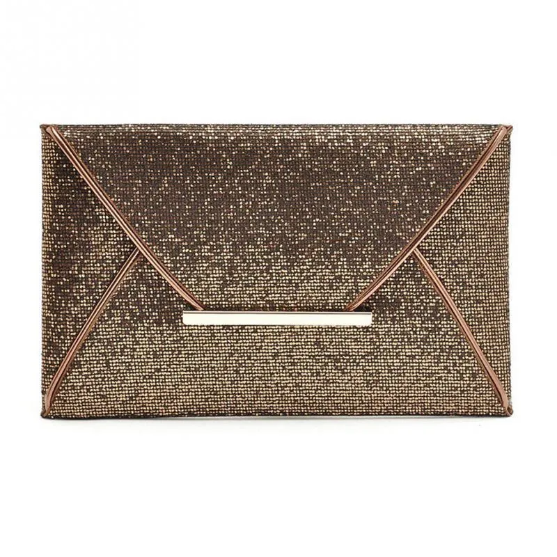 Sequin Envelope Evening Clutch