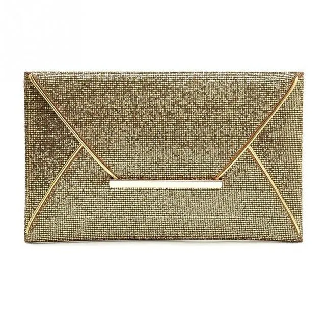 Sequin Envelope Evening Clutch