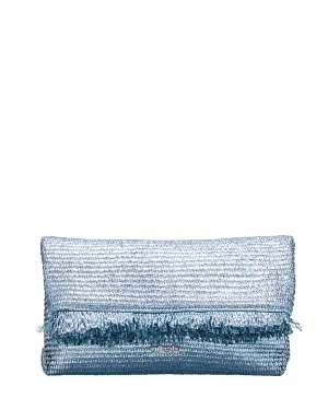 Shanti Mini Clutch in Marine