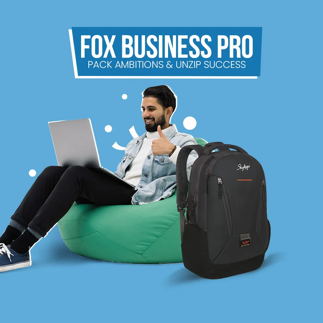 Skybags Fox Business Pro  Laptop Backpack (H) Grey