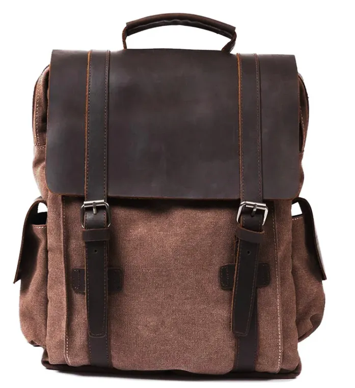 Small Canvas Backpack  | Mount Elbrus