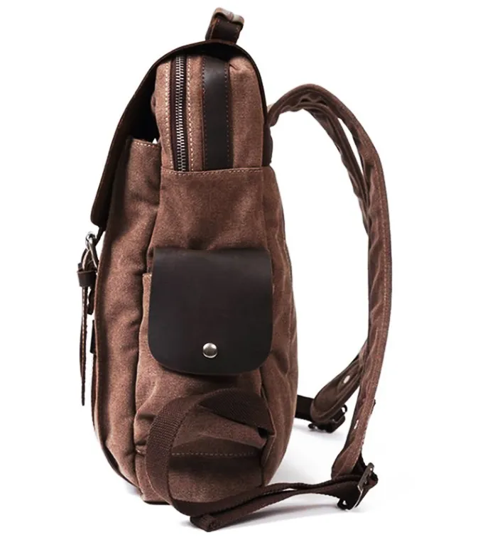 Small Canvas Backpack  | Mount Elbrus