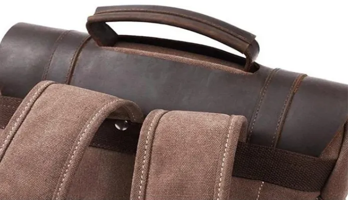 Small Canvas Backpack  | Mount Elbrus