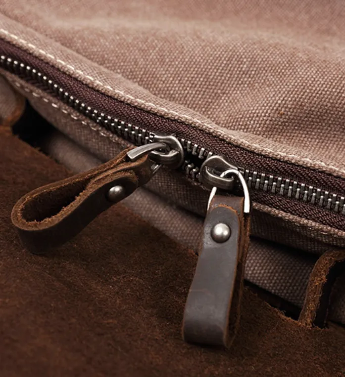 Small Canvas Backpack  | Mount Elbrus