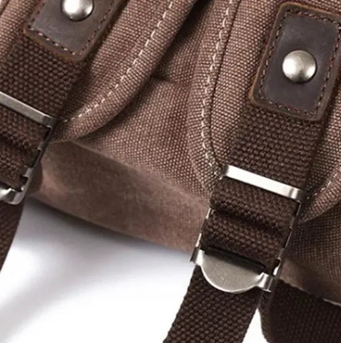 Small Canvas Backpack  | Mount Elbrus