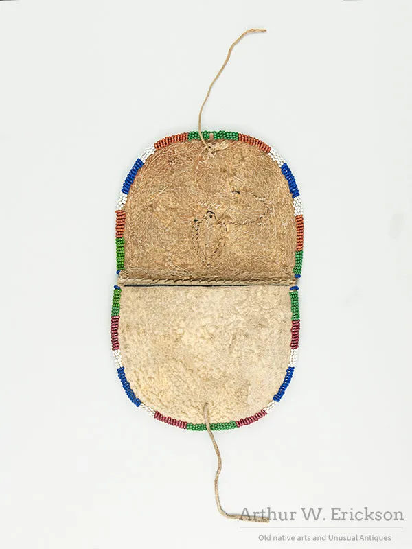 Small Plateau Beaded Belt Pouch