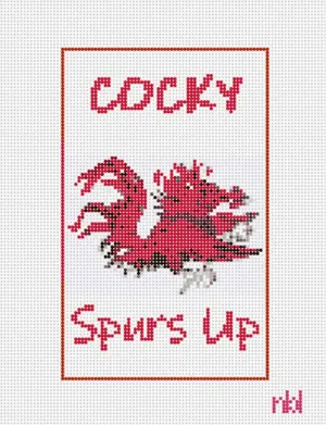 South Carolina Mini Flag Canvas