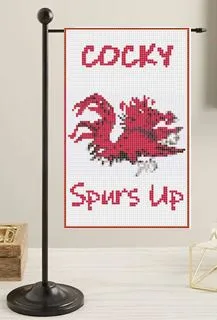 South Carolina Mini Flag Canvas
