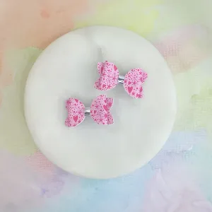 Sparkle Hearts Micro Mini Bows