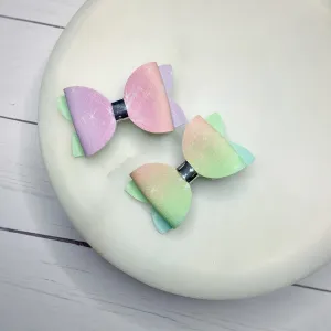 Sparkle Ombre Micro Mini Bow