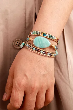 Spirit of the Wild Triple Stone Wrap