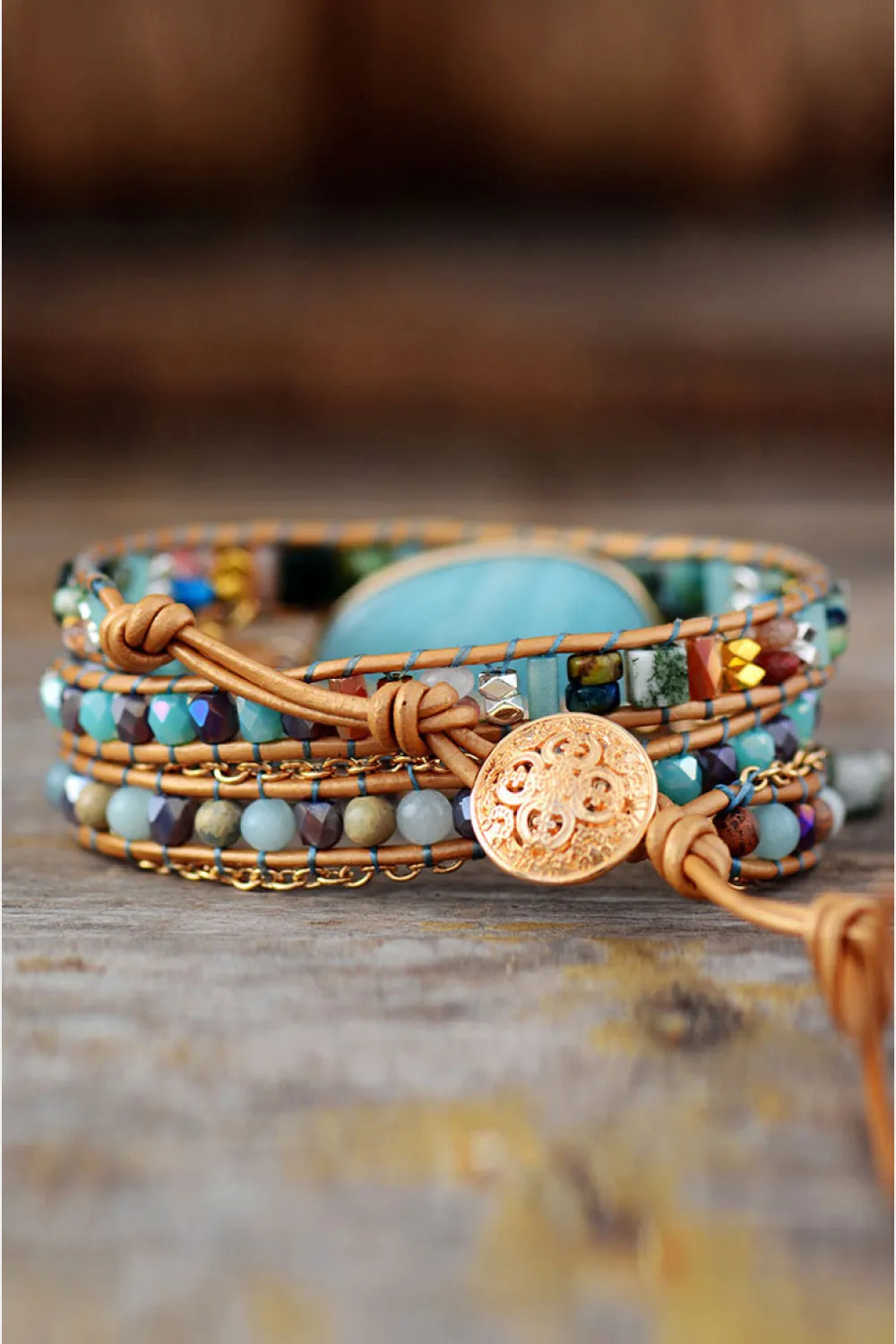 Spirit of the Wild Triple Stone Wrap