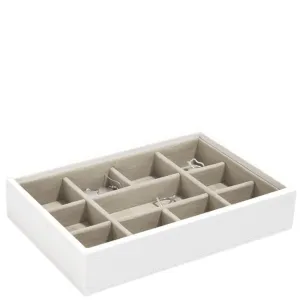 Stackers Mini Jewellery Box Trinket Layer - White