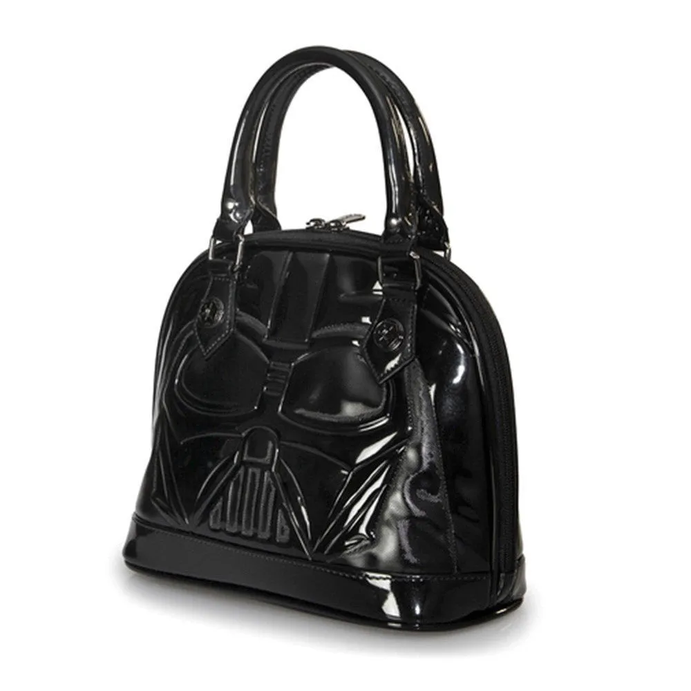 Star Wars Darth Vader Mini Patent Dome Hand Bag Clutch Purse