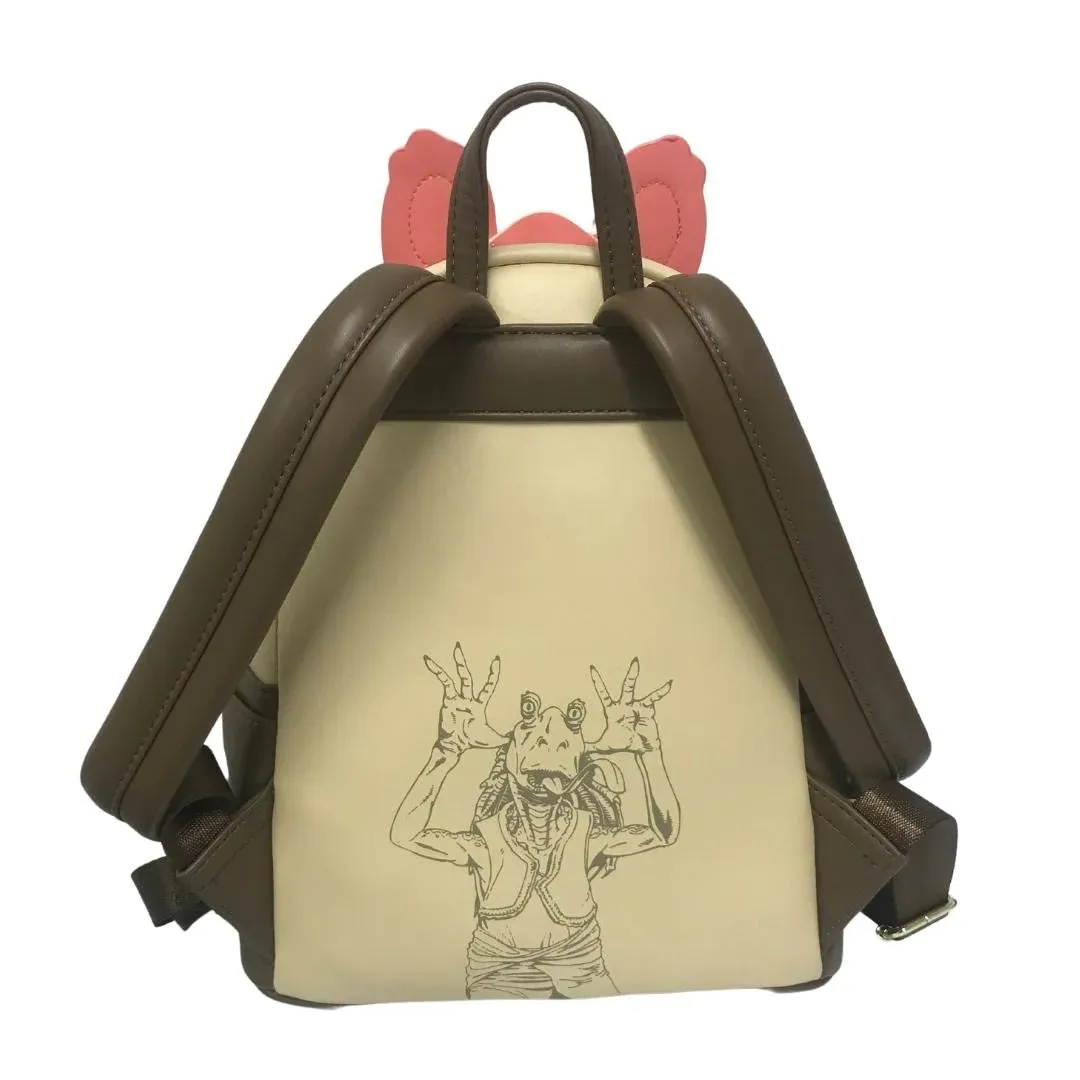 Star Wars Mini Backpack Jar Jar Binks Loungefly