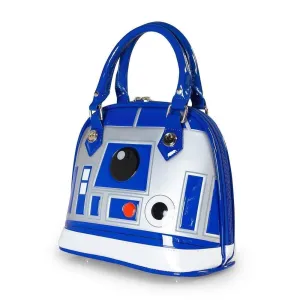 Star Wars R2-D2 Artoo Detoo Mini Patent Dome Hand Bag Clutch Purse