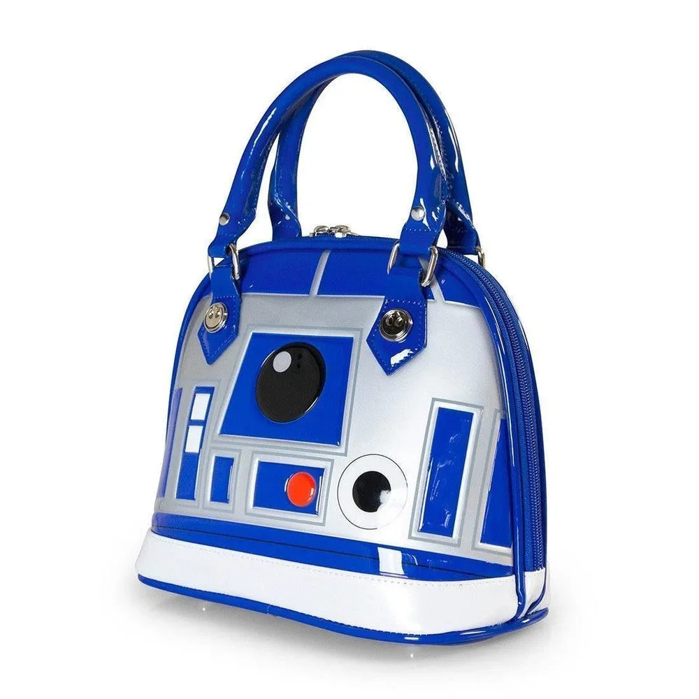 Star Wars R2-D2 Artoo Detoo Mini Patent Dome Hand Bag Clutch Purse