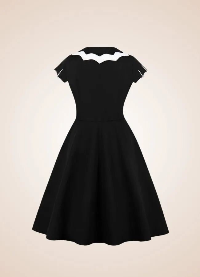 Steampunk Gothic Mini Dress