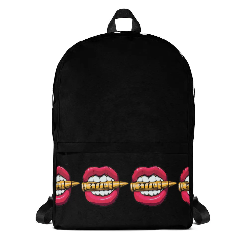 STFU Logo Trim Backpack