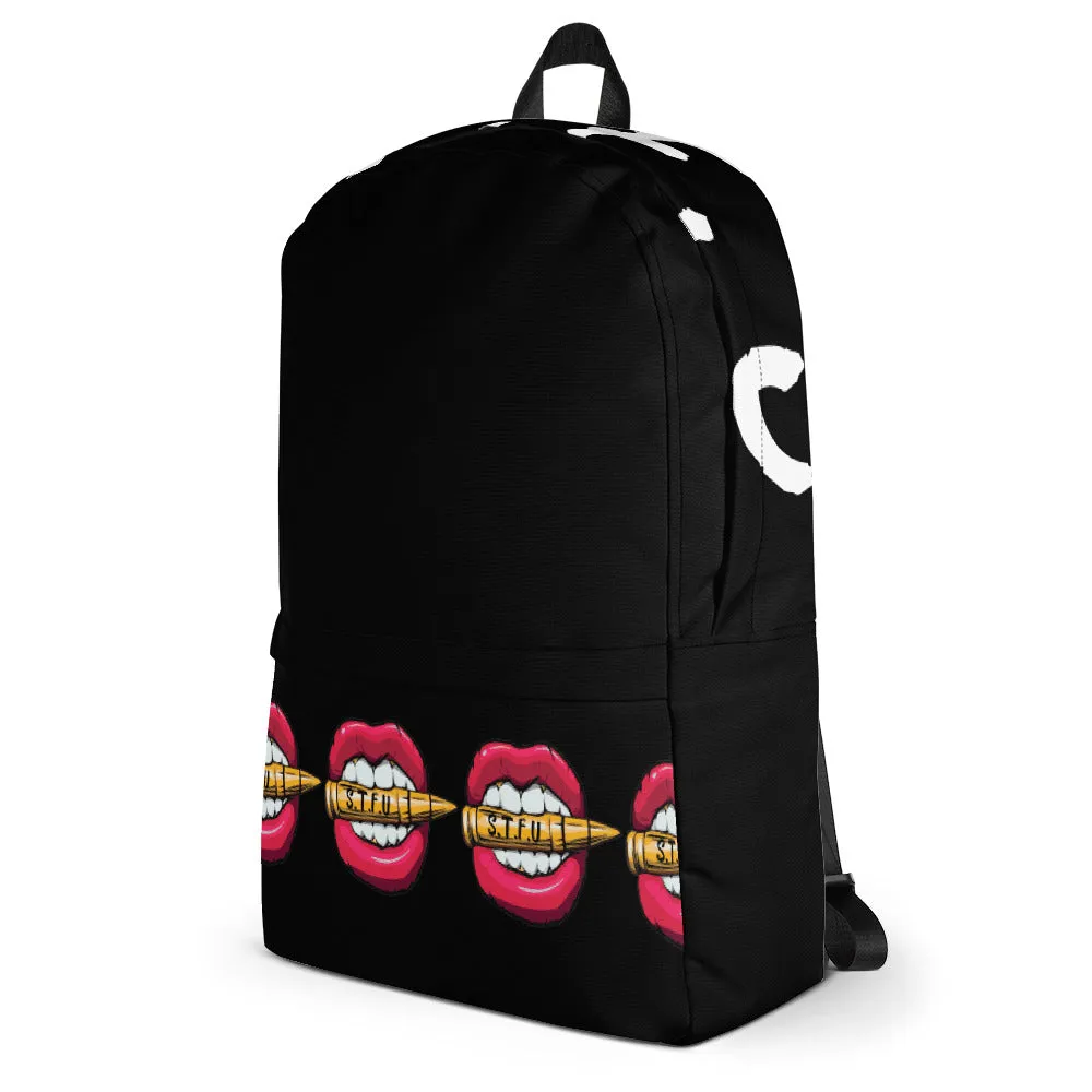 STFU Logo Trim Backpack