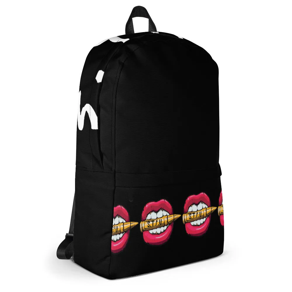 STFU Logo Trim Backpack