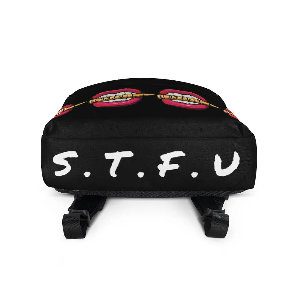STFU Logo Trim Backpack
