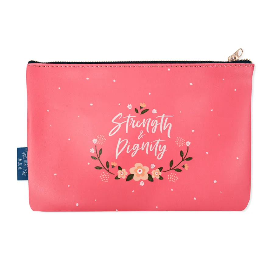 Strength & Dignity {Pouch}