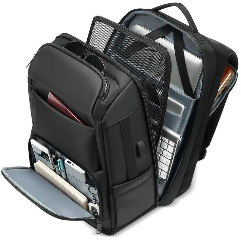 Student USB Charging Waterproof Backpack