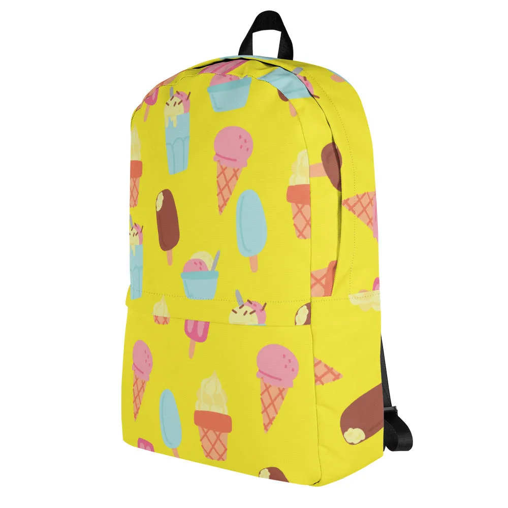 Summer Ice Cream - Sustainably Made Backpack