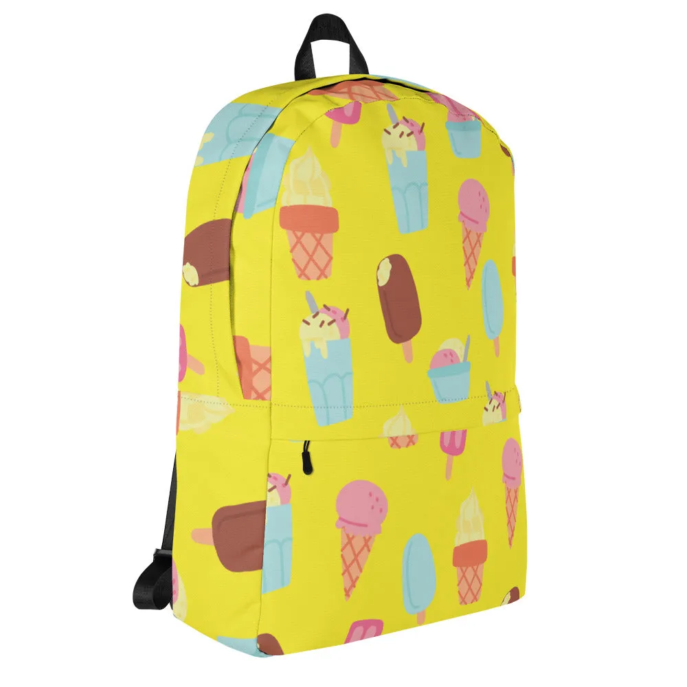 Summer Ice Cream - Sustainably Made Backpack