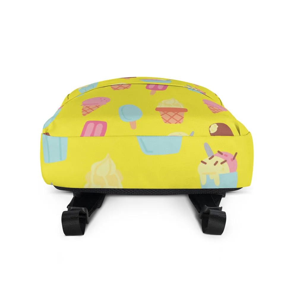 Summer Ice Cream - Sustainably Made Backpack