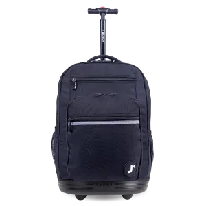 Sundance Laptop Rolling Backpack (20 Inch) in Black