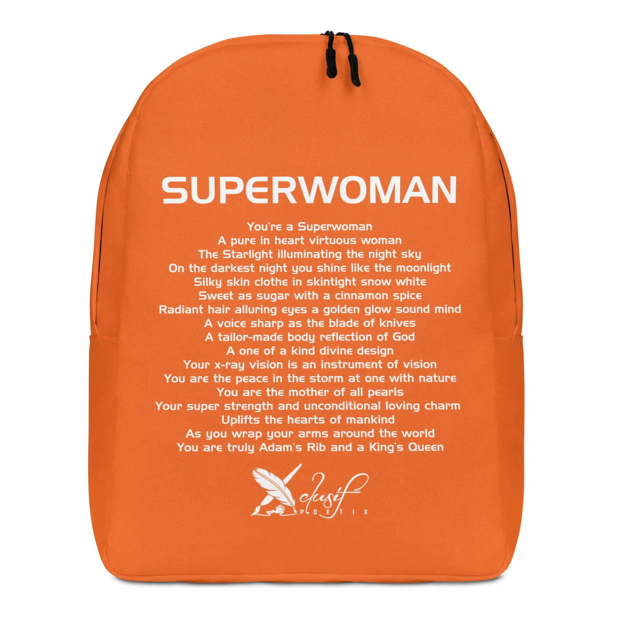 SUPERWOMAN BY XCLUSIF POETIX ORANGE Minimalist Backpack