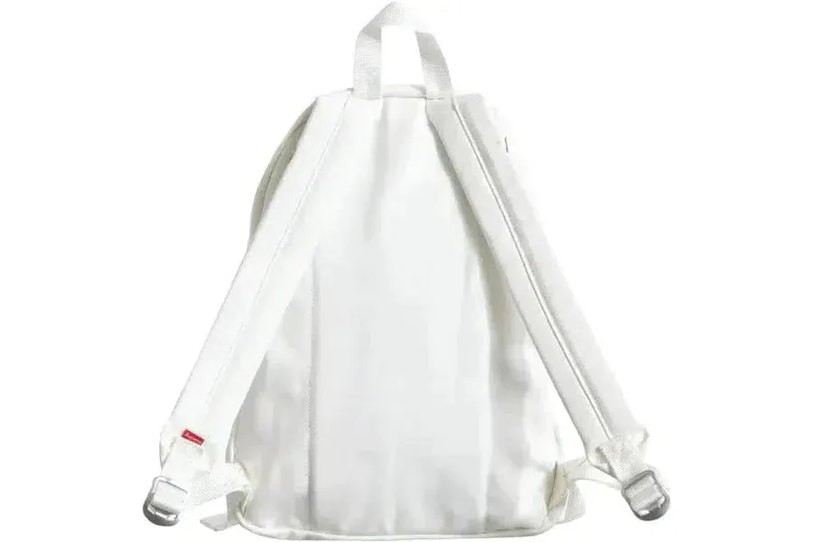 Supreme Canvas BackPack (White)