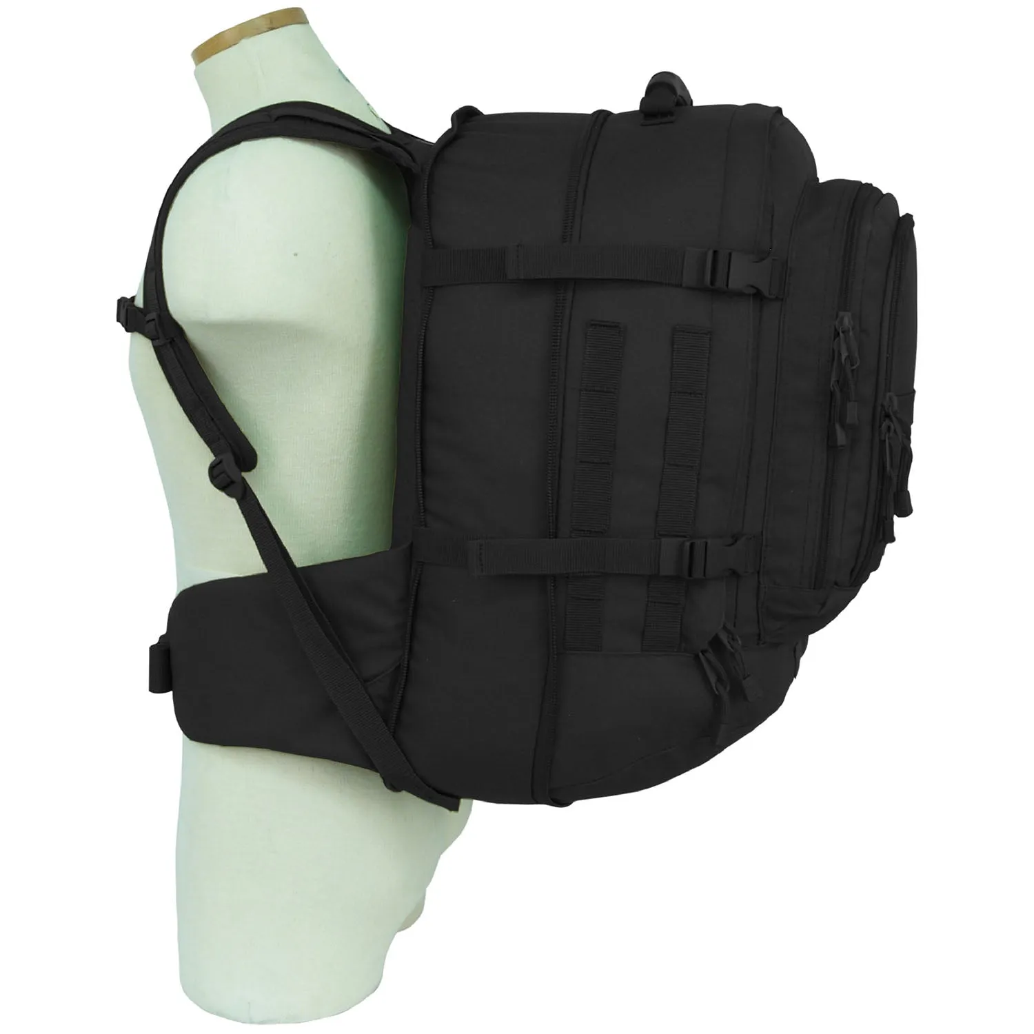 TAA Compliant - 3 Day Stretch Backpack - Black