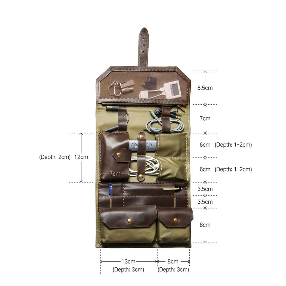 TECH DOPP KIT - toffee
