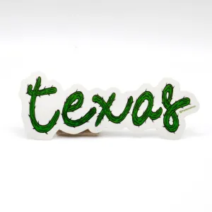Texas Cactus Sticker
