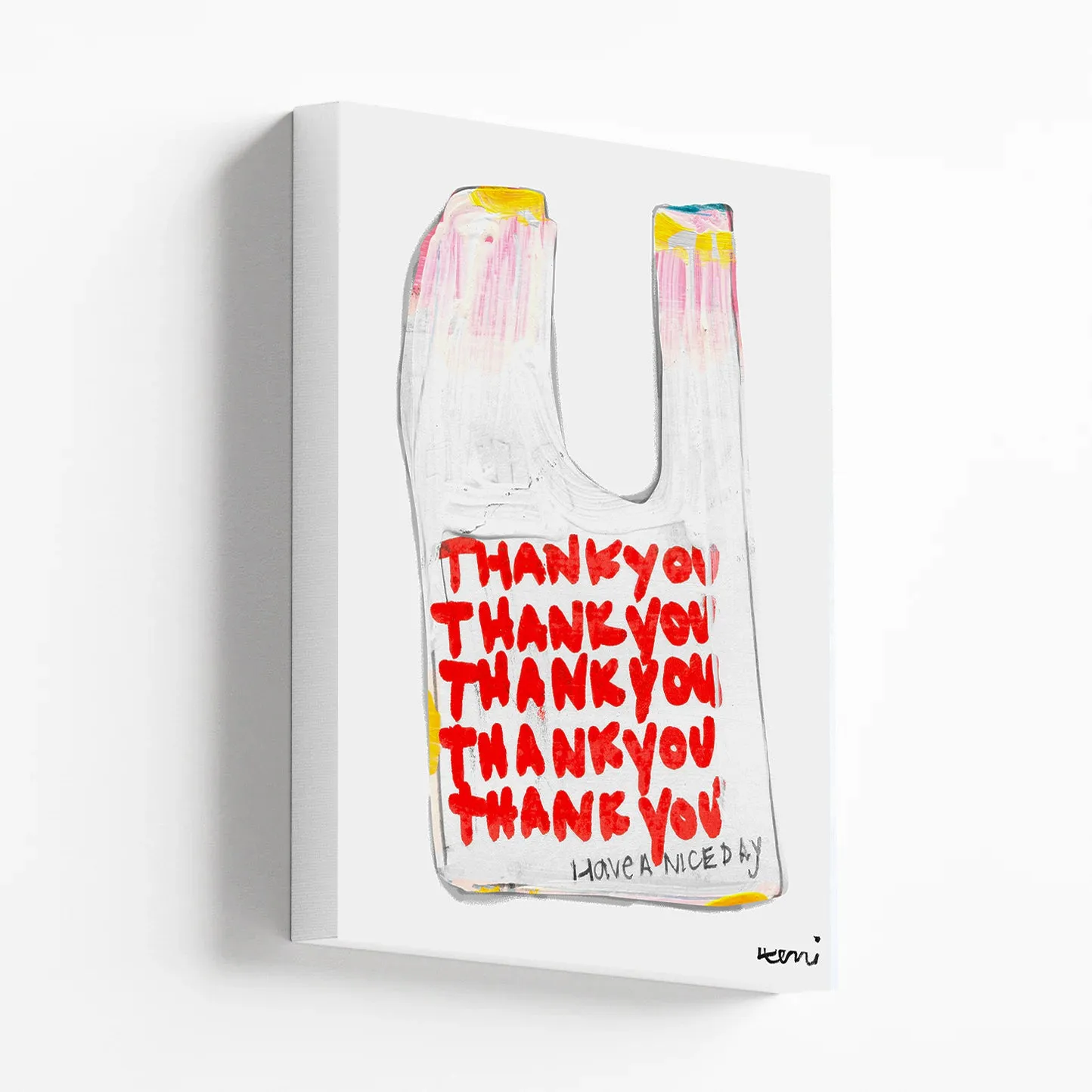 Thank You & Have a Nice Day Mini Canvas