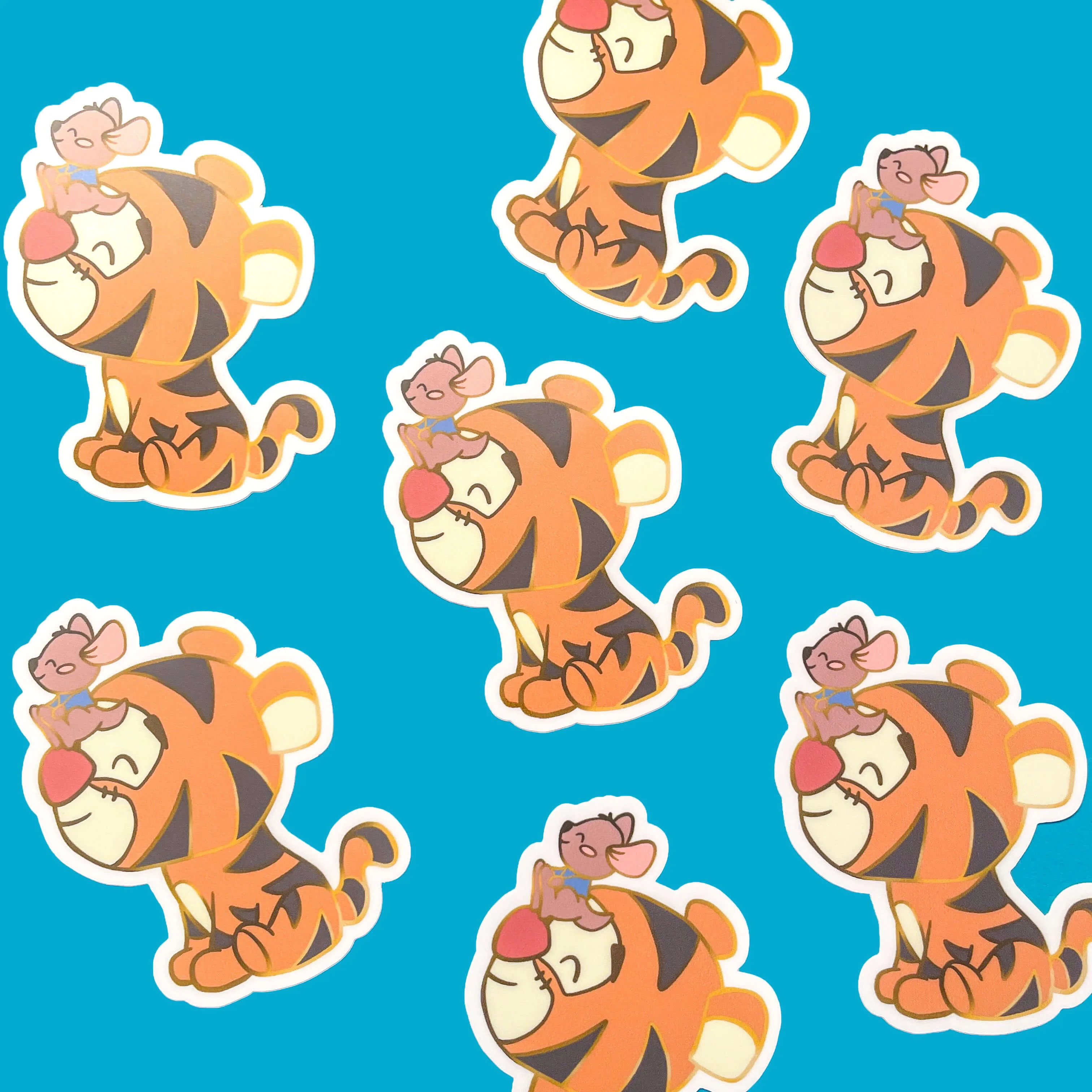 Tiggerrific Day Vinyl Sticker