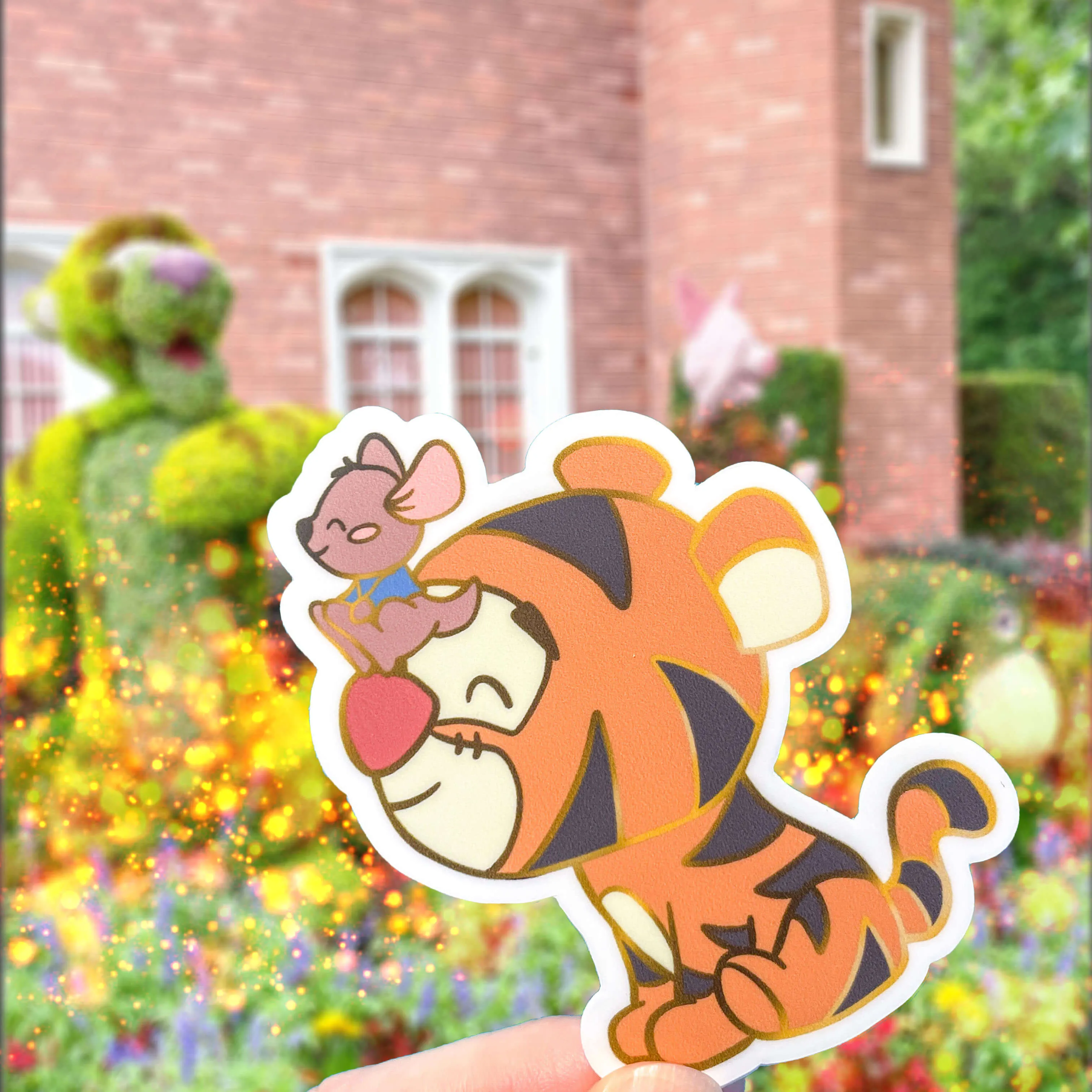 Tiggerrific Day Vinyl Sticker